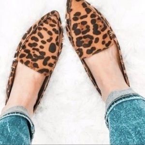 A new day Leopard Pointed Toe Loafer